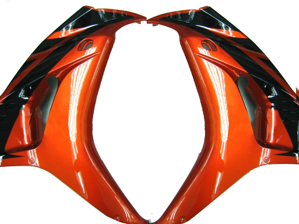 Carene 2006-2007 Honda CBR 1000 RR Arancione Metallico e Nero CBR Racing Generico