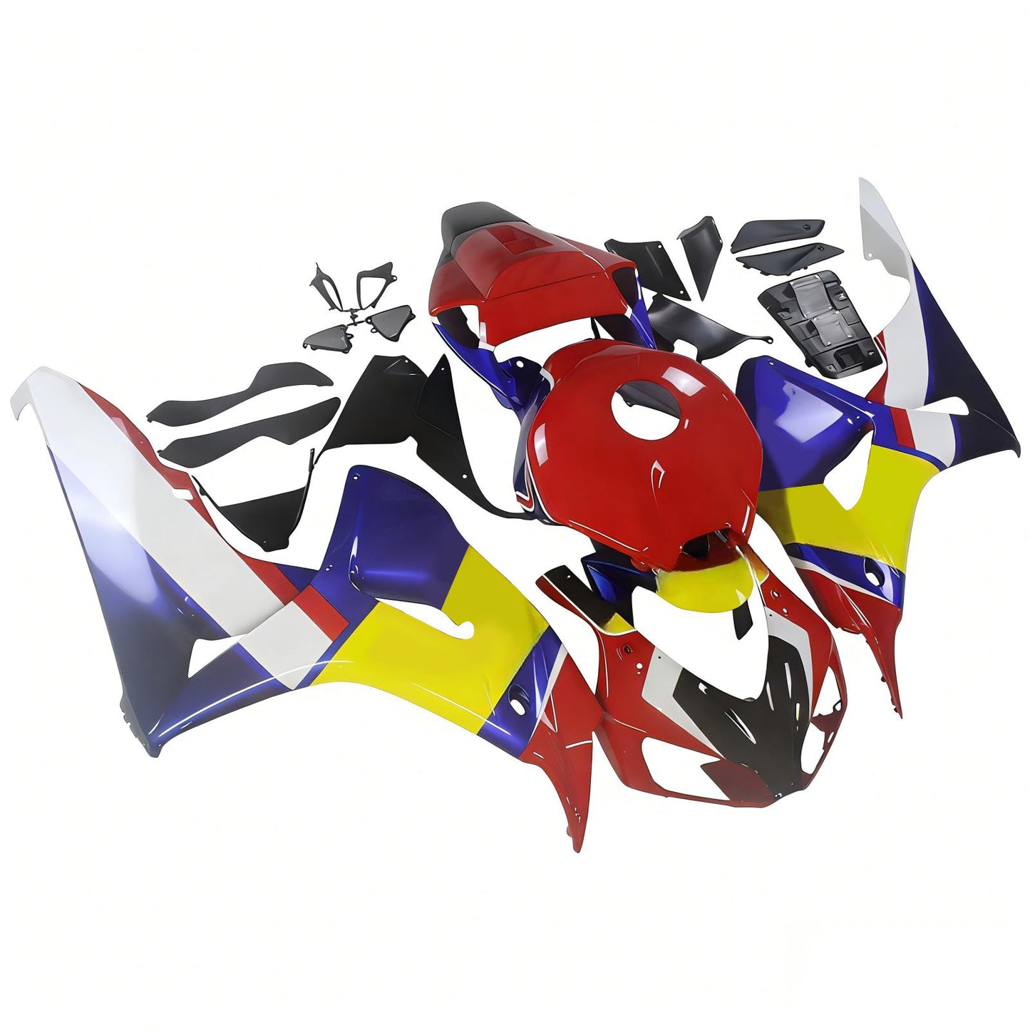 Kit di carenatura iniezione ABS di plastica per Honda CBR1000RR 2006-2007