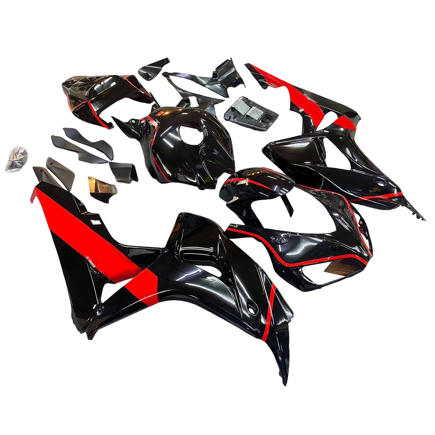 Kit carena carrozzeria in plastica ABS per Honda CBR1000RR 2006-2007
