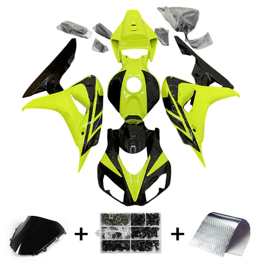 Amotopart Honda CBR1000RR 2006-2007 Kit carena Carrozzeria Plastica ABS
