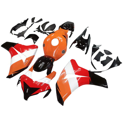Carene 2008-2011 Honda CBR 1000 RR Nero Arancio Repsol Racing Generico