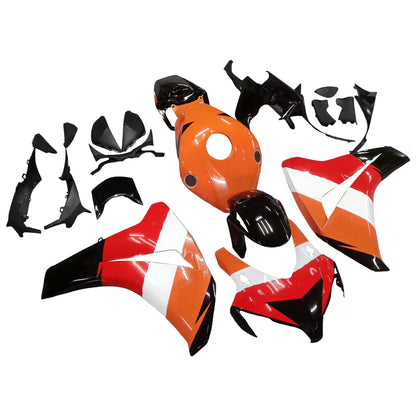 Carene 2008-2011 Honda CBR 1000 RR Nero Arancio Repsol Racing Generico
