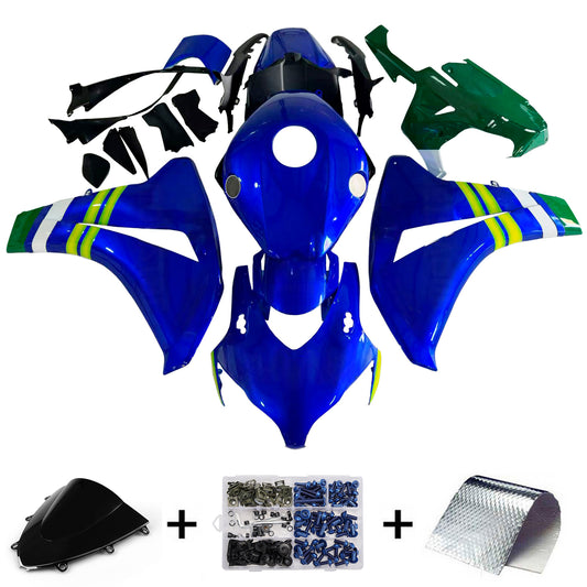 Carene 2008-2011 Honda CBR1000 RR Blu Verde Movistar Racing Generico