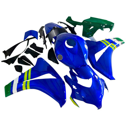 Carene 2008-2011 Honda CBR1000 RR Blu Verde Movistar Generico