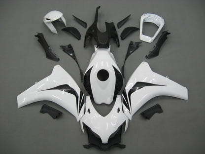 Carene 2008-2011 Honda CBR1000 RR Bianco &amp; Nero CBR Racing Generico