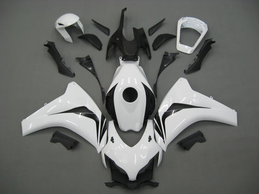 Carene 2008-2011 Honda CBR1000 RR Bianco &amp; Nero CBR Generico