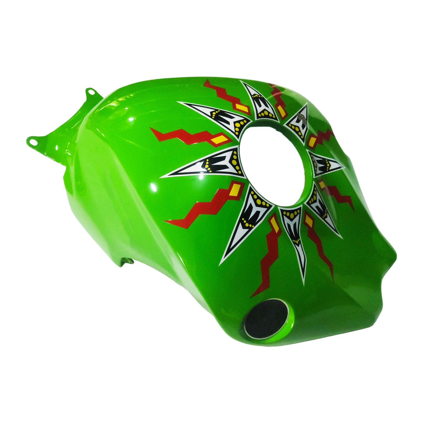 Carene 2008-2011 Honda CBR 1000 RR Nero Verde Valentino Rossi Generico
