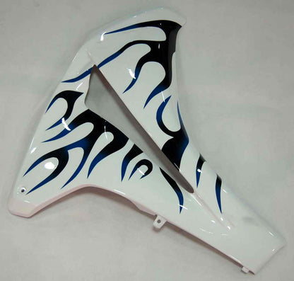 Carene 2008-2011 Honda CBR 1000 RR Bianco & Blu Nero Fiamma Generico