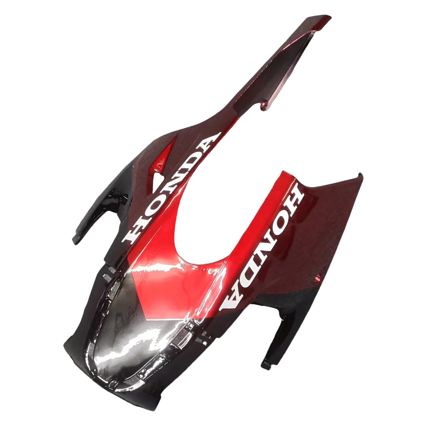 Carene 2008-2011 Honda CBR 1000 RR Black &amp; Cherry Red Flame Racing Generico