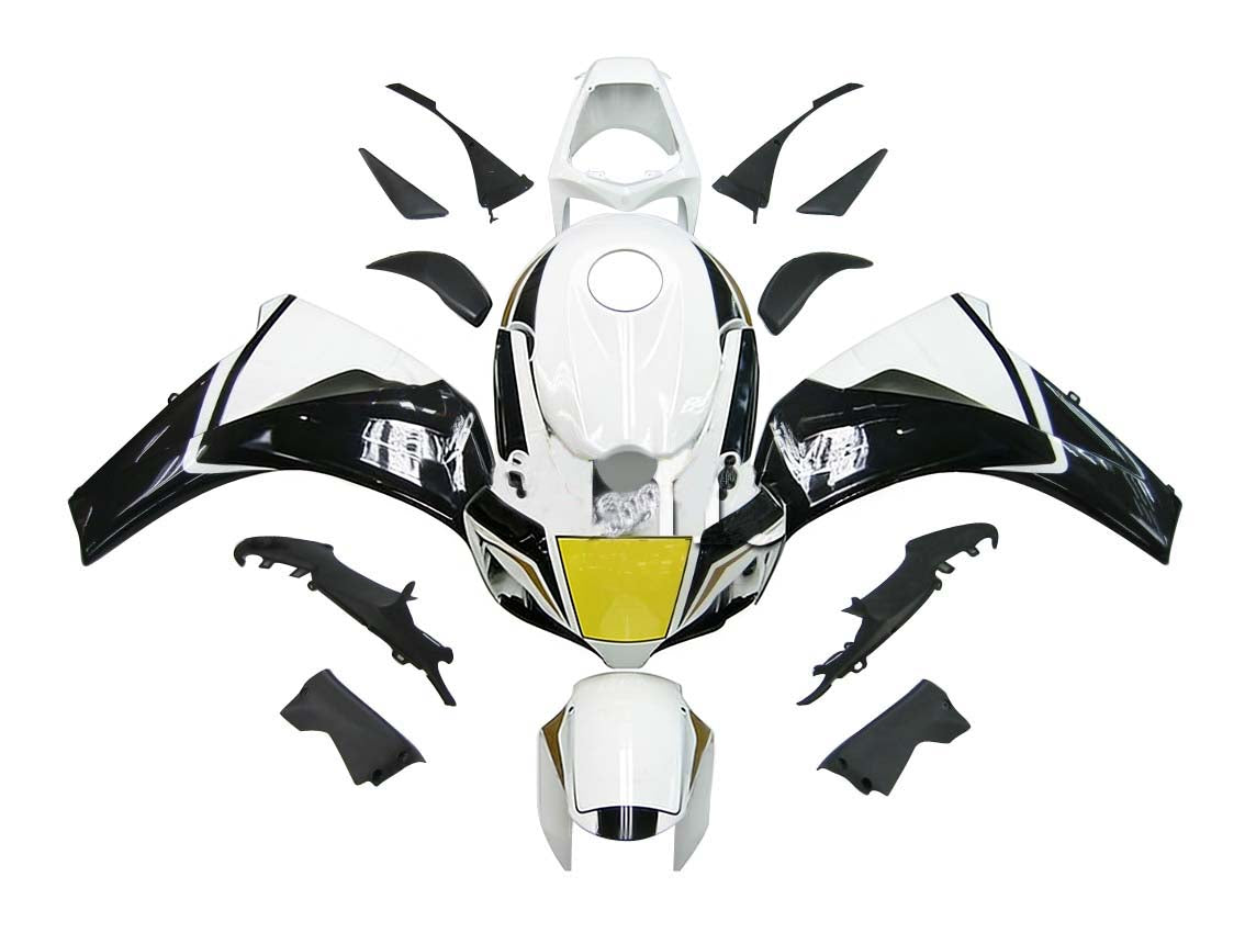 Carene 2008-2011 Honda CBR 1000 RR Nero Bianco Playboy Generico