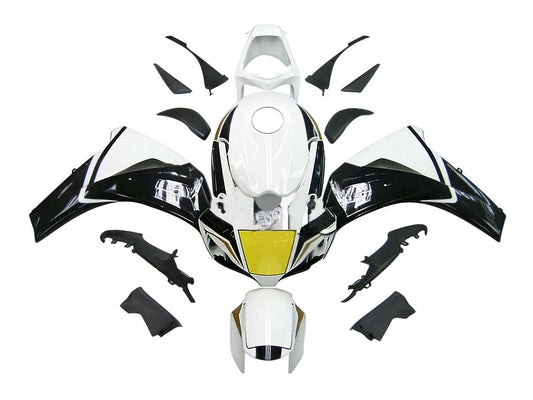 Carene 2008-2011 Honda CBR 1000 RR Nero Bianco Playboy Generico