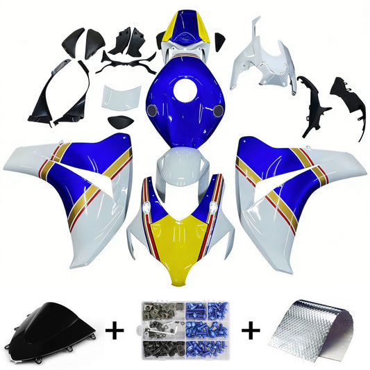 Carene 2008-2011 Honda CBR 1000 RR Bianco Rothmans Honda Racing Generico