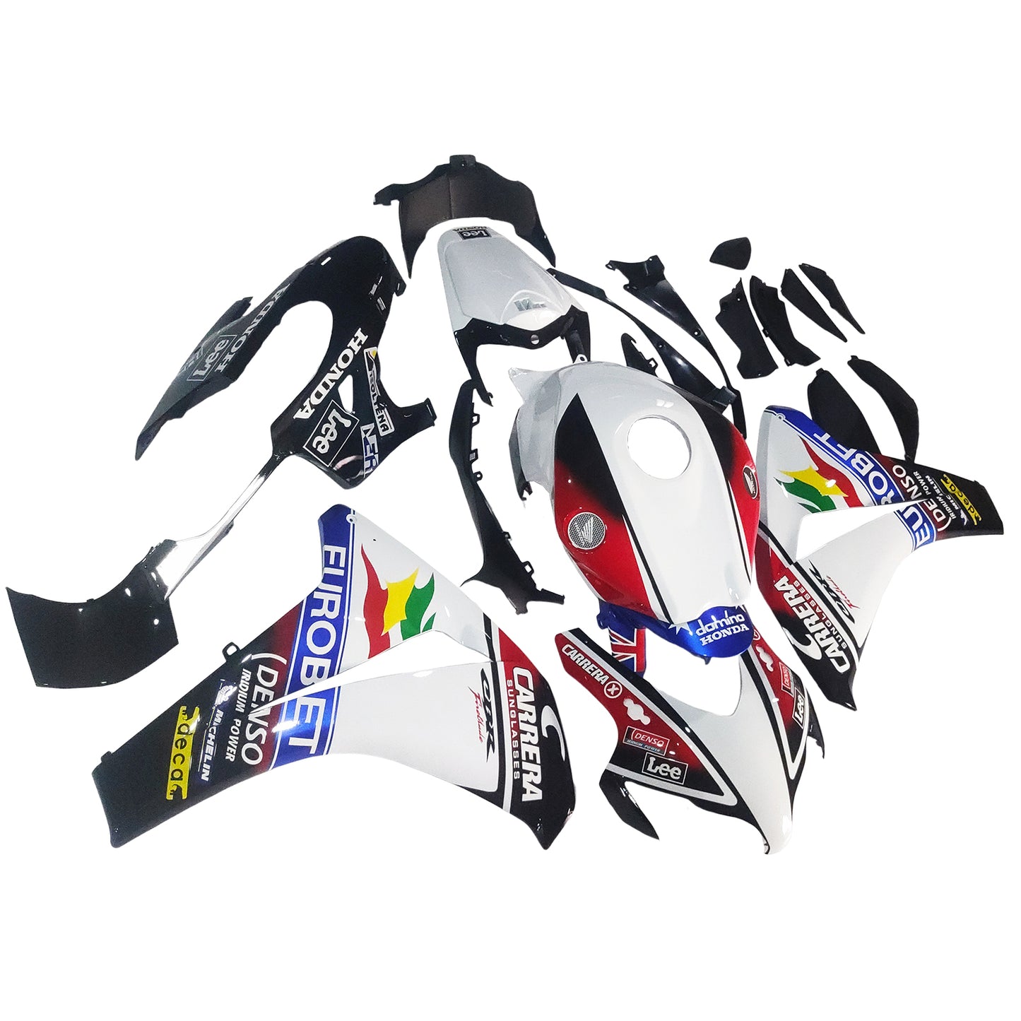 Carene 2008-2011 Honda CBR 1000 RR Multicolore Eurobet Racing Generico