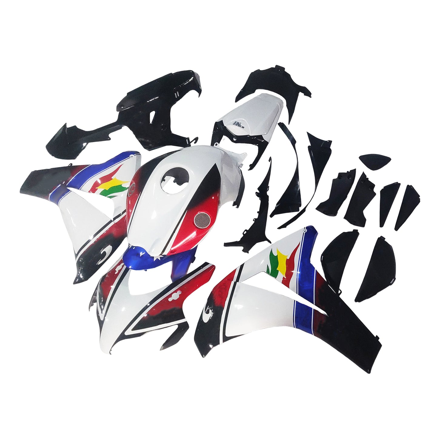Carene 2008-2011 Honda CBR 1000 RR Multicolore Eurobet Generico