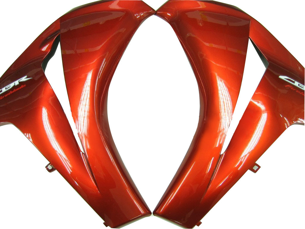 Carene 2008-2011 Honda CBR 1000 RR Arancione Metallico & Nero Honda Generico