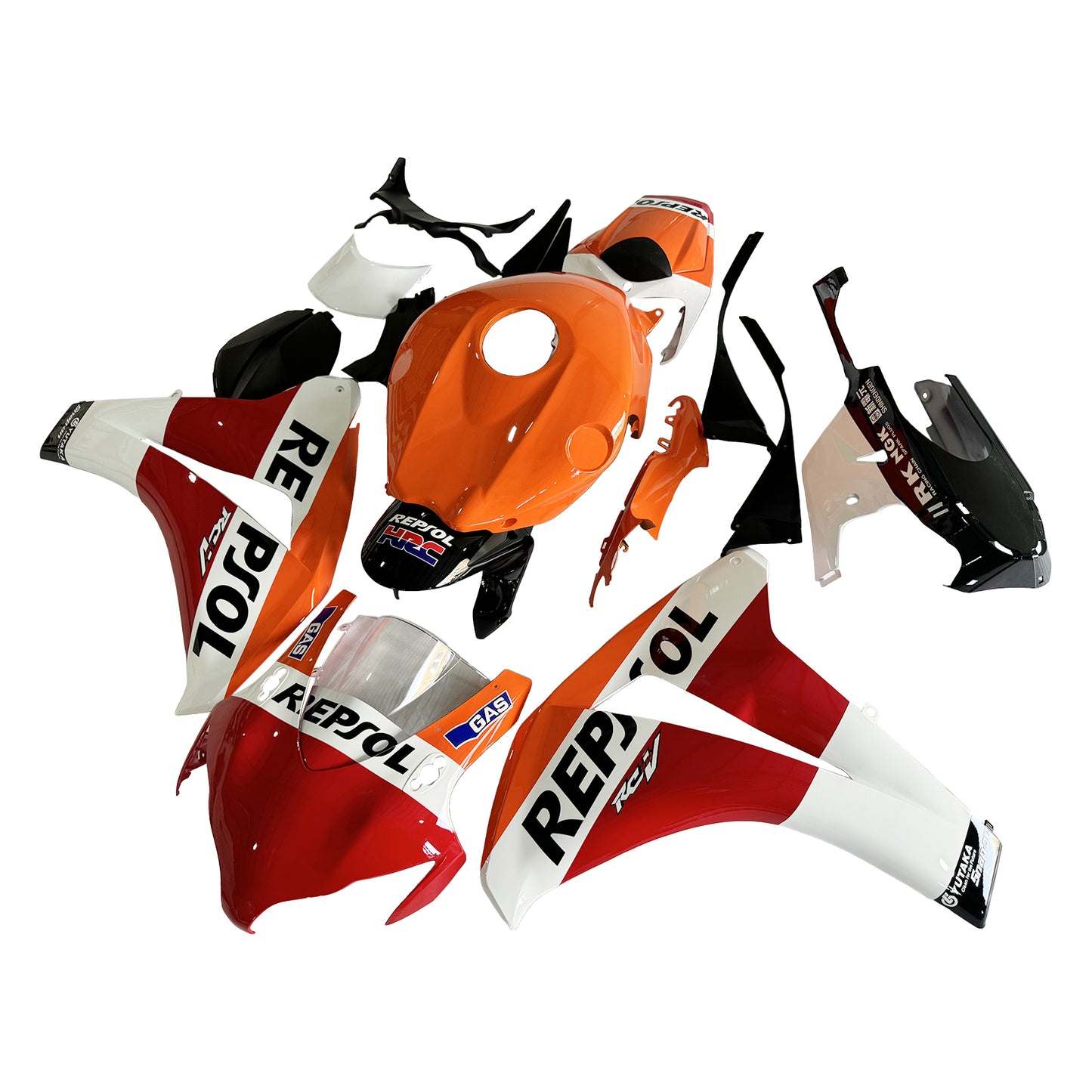Kit carenatura Bodywork ABS di plastica per Honda CBR1000RR 2008-2011