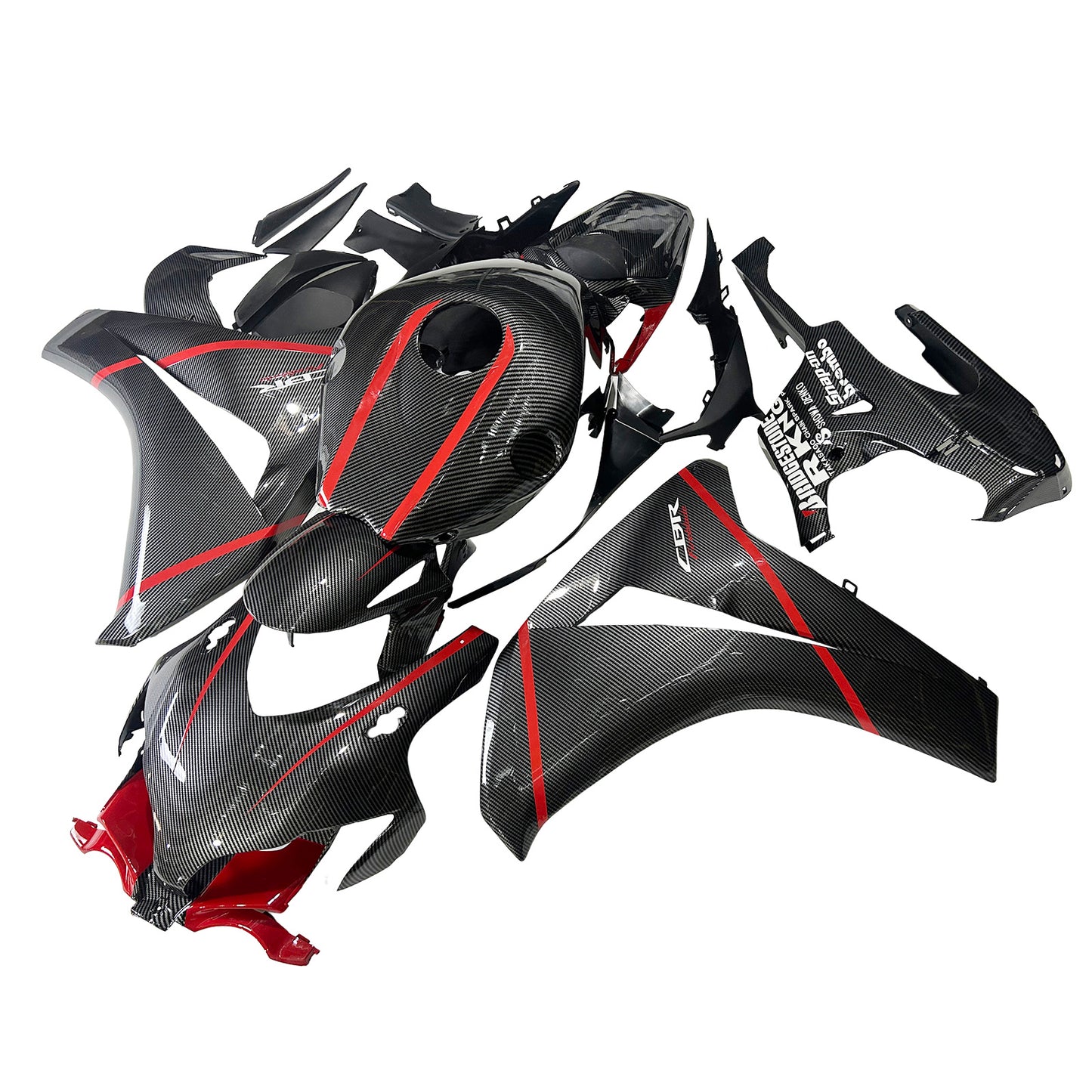 Kit carenatura Bodywork ABS di plastica per Honda CBR1000RR 2008-2011