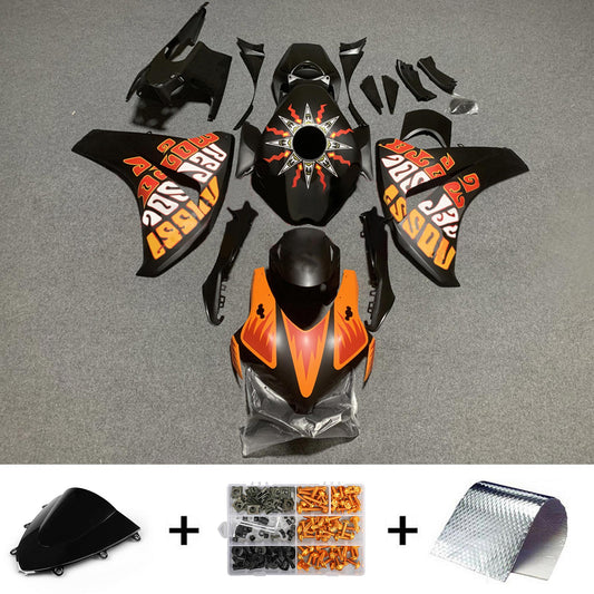 Amotopart Honda CBR1000RR 2008-2011 Kit carena Carrozzeria Plastica ABS