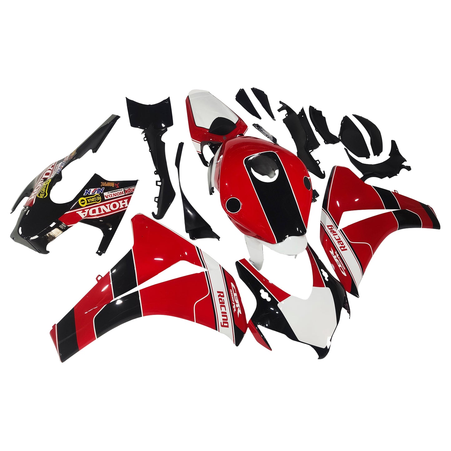 Amotopart Honda CBR1000RR 2008-2011 Kit carena Carrozzeria Plastica ABS