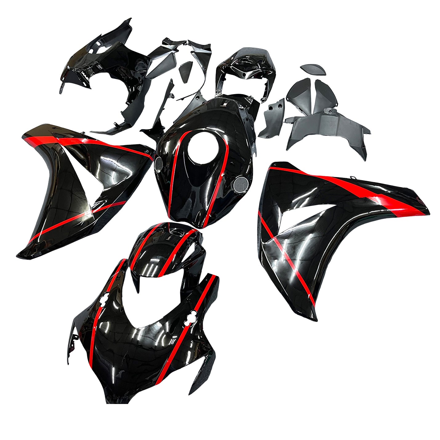 Amotopart Honda CBR1000RR 2008-2011 Kit carena Carrozzeria Plastica ABS