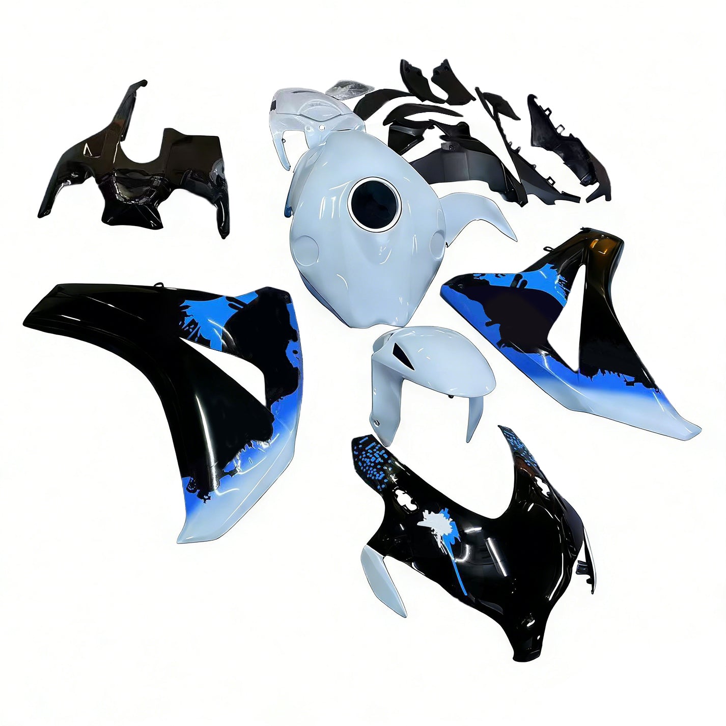 Amotopart Honda CBR1000RR 2008-2011 Kit carena Carrozzeria Plastica ABS