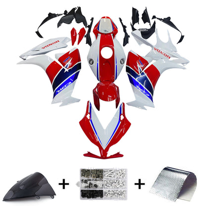 Carene 2012-2016 Honda CBR1000RR HRC Bianco Rosso Blu Generico