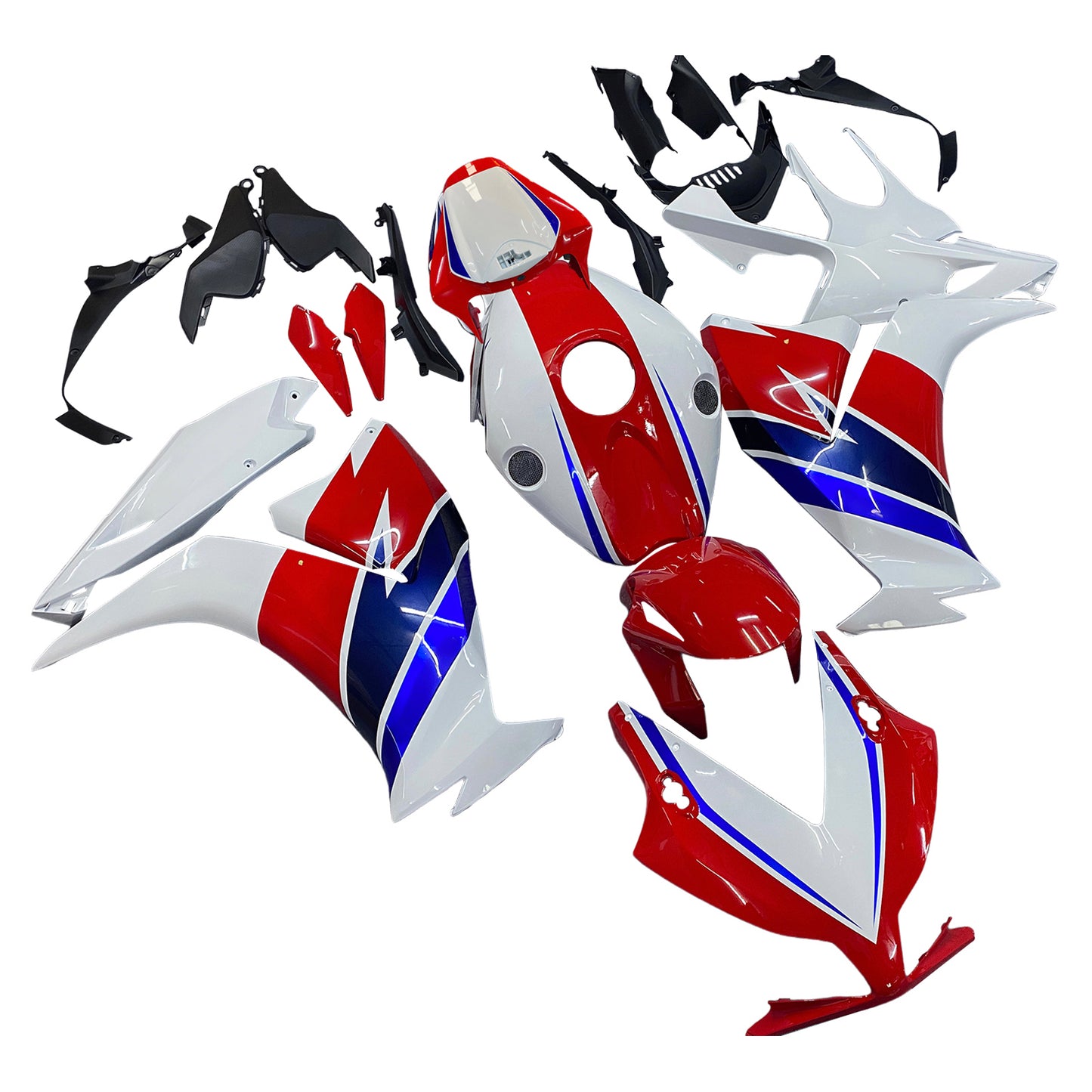 Carene 2012-2016 Honda CBR1000RR HRC Bianco Rosso Blu Racing Generico