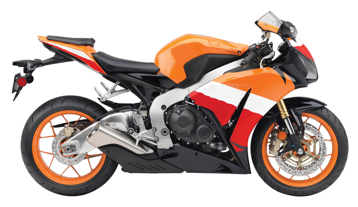 Carene 2012-2016 Honda CBR1000RR Repsol Arancione Racing Generico