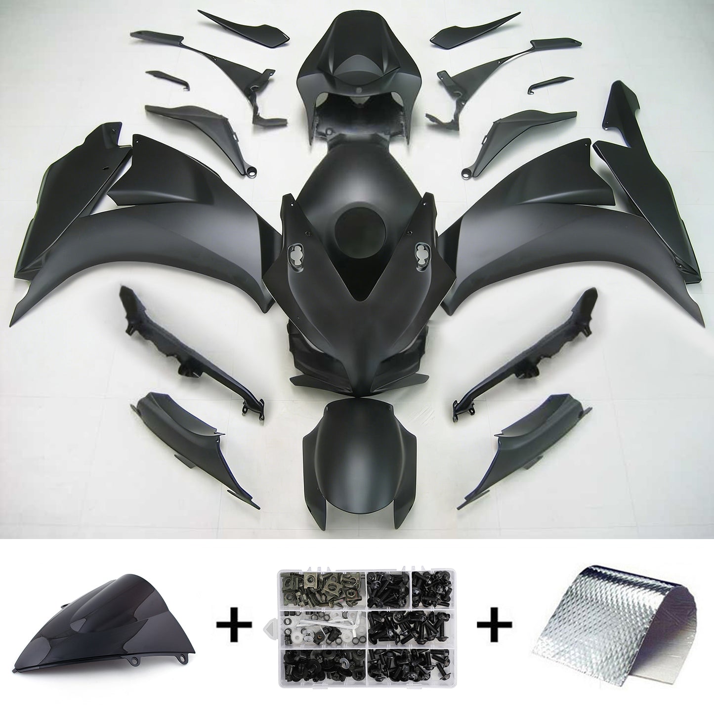 Kit carenatura Bodywork ABS di plastica per Honda CBR1000RR 2012-2016
