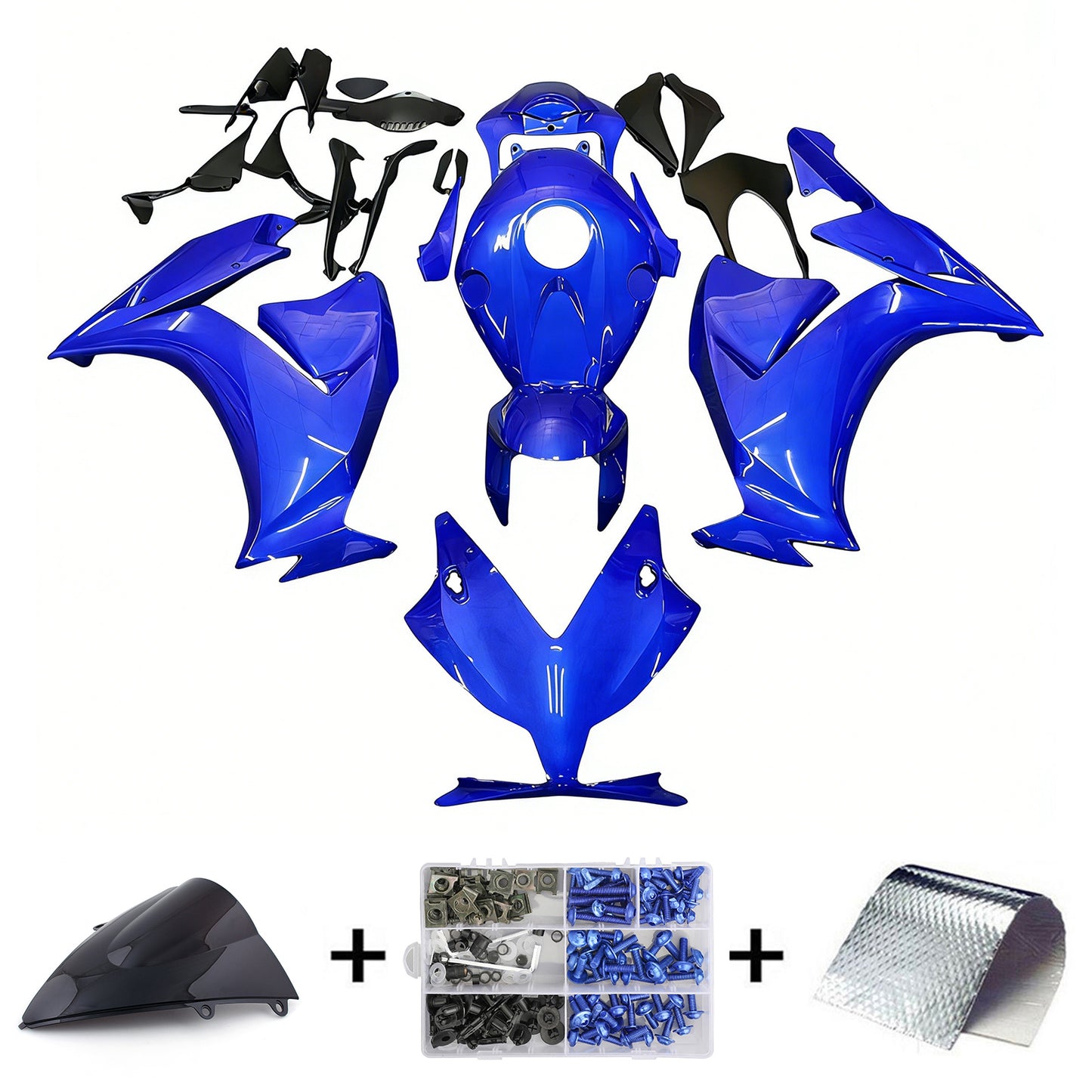 Kit carenatura Bodywork ABS di plastica per Honda CBR1000RR 2012-2016