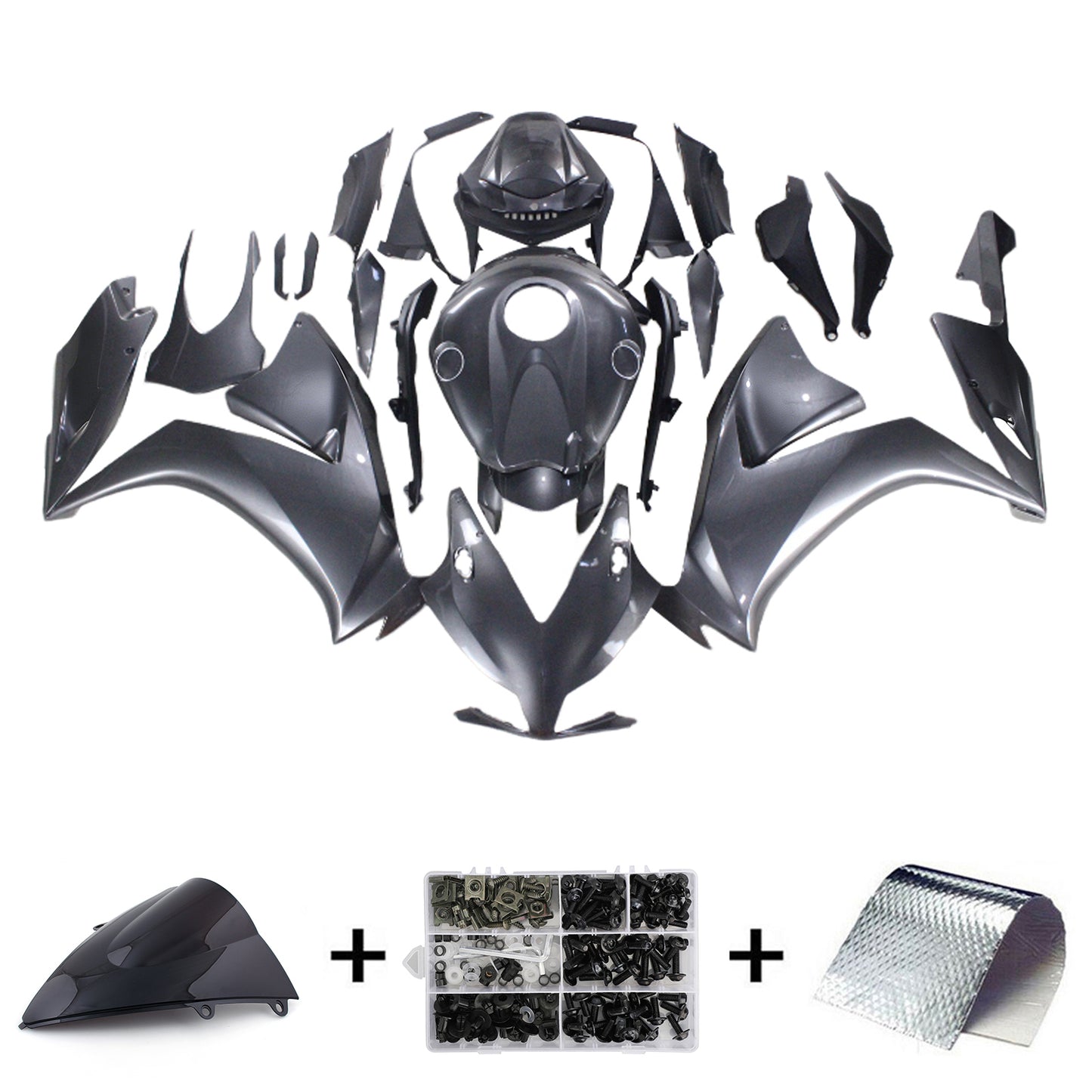 Kit carenatura Bodywork ABS di plastica per Honda CBR1000RR 2012-2016