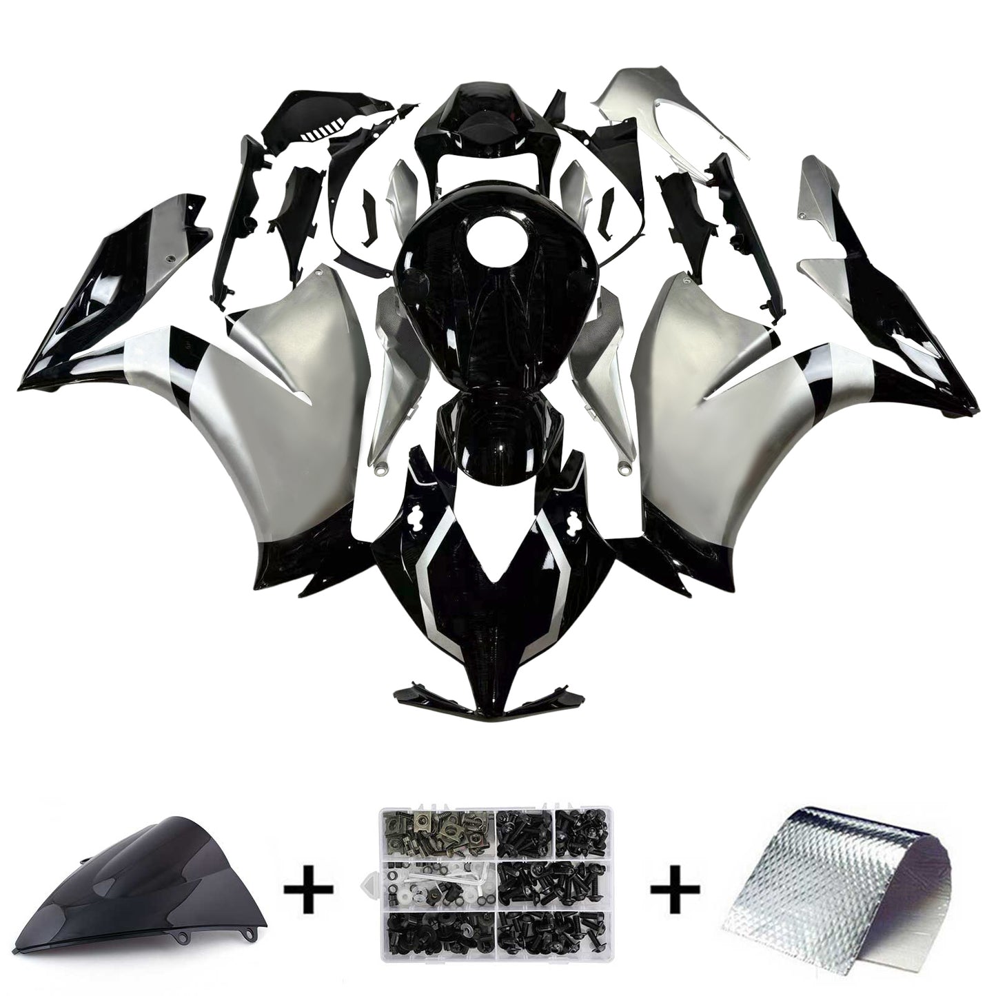 Amotopart Honda CBR1000RR 2012-2016 Kit carena Carrozzeria Plastica ABS