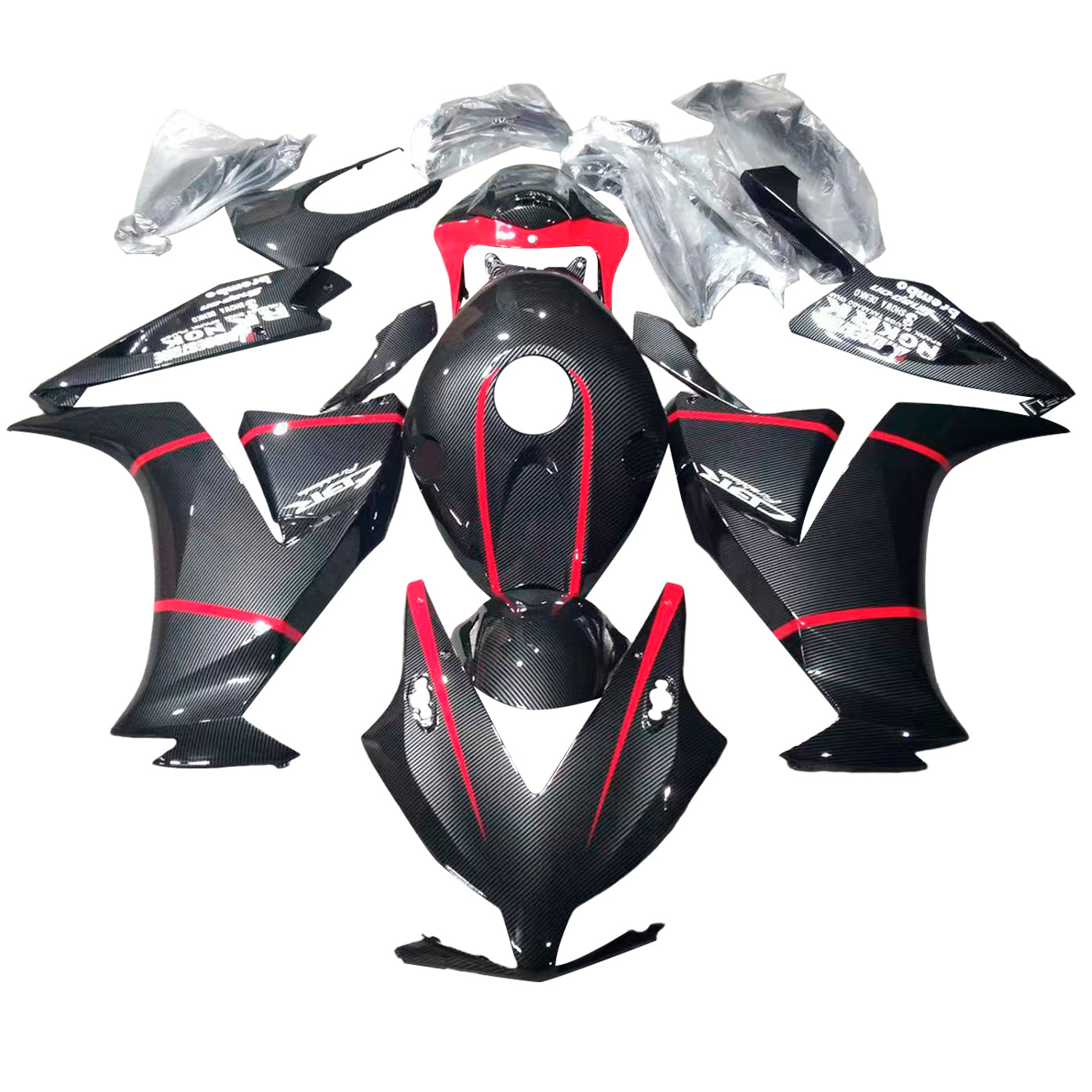 Amotopart Honda CBR1000RR 2012-2016 Kit carena Carrozzeria Plastica ABS