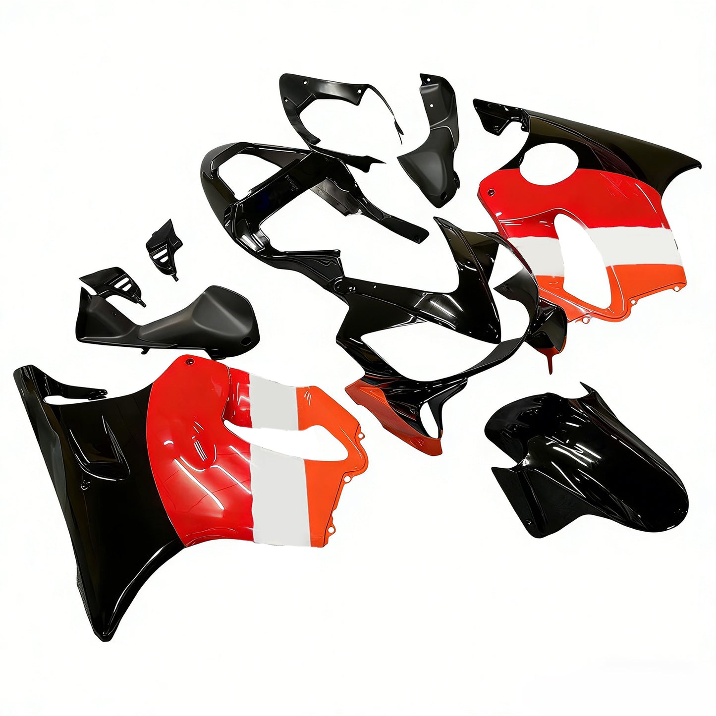Carene 2001-2003 Honda CBR 600 F4i Nero Repsol Generico