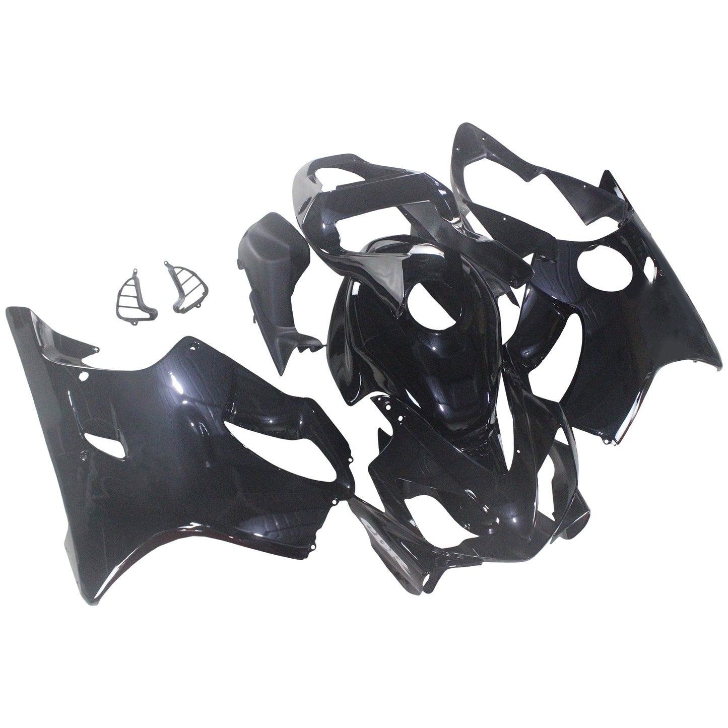 Carene 2001-2003 Honda CBR 600 F4i Nero F4i Racing Generico