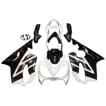 Carene 2001-2003 Honda CBR600 F4i Nero & Bianco F4i Racing Generico