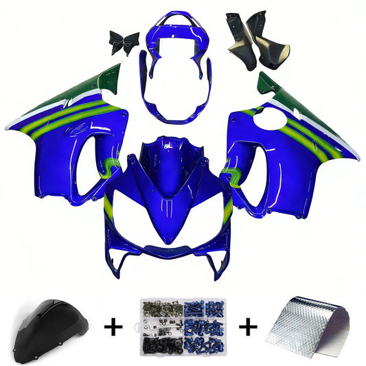 Carene 2001-2003 Honda CBR 600 F4i Blu &amp; Verde Movistar Generico