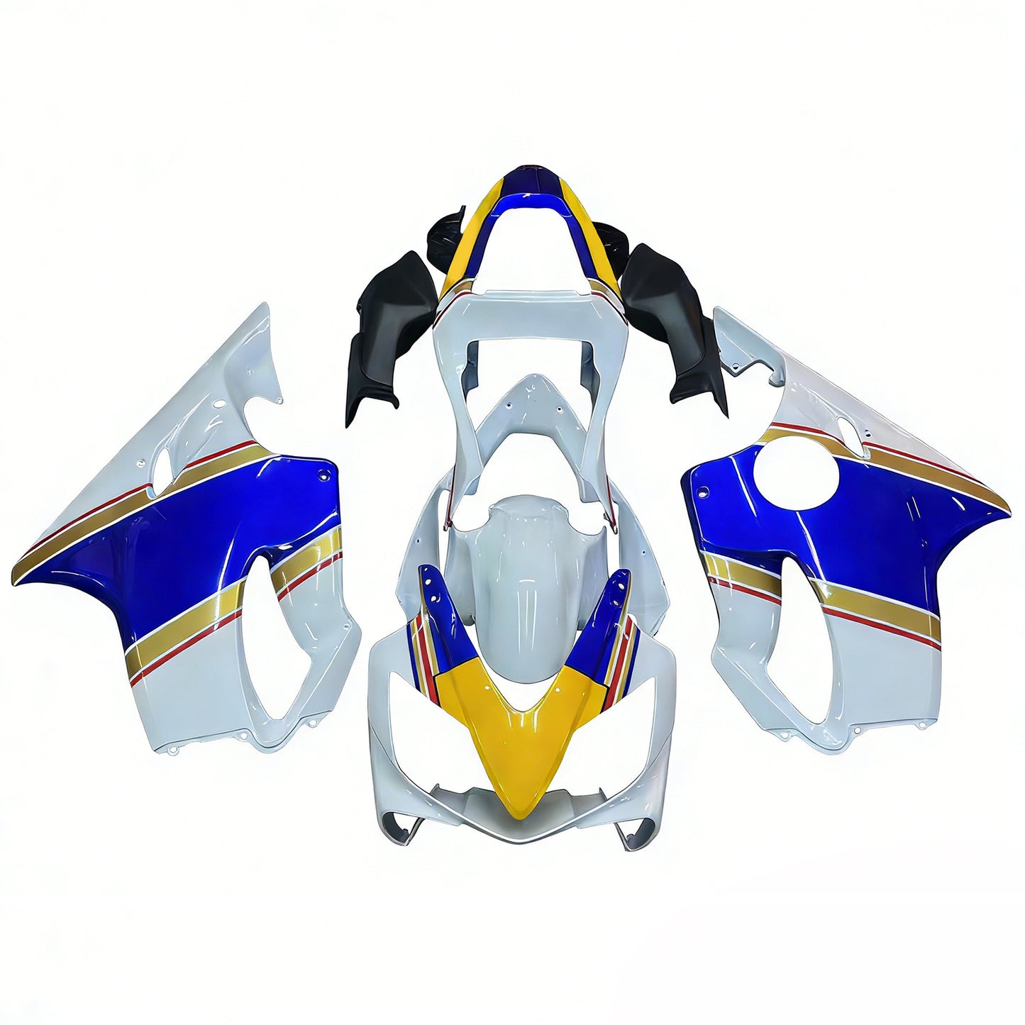 Carene 2001-2003 Honda CBR 600 F4i Bianco Rothmans Honda Generico