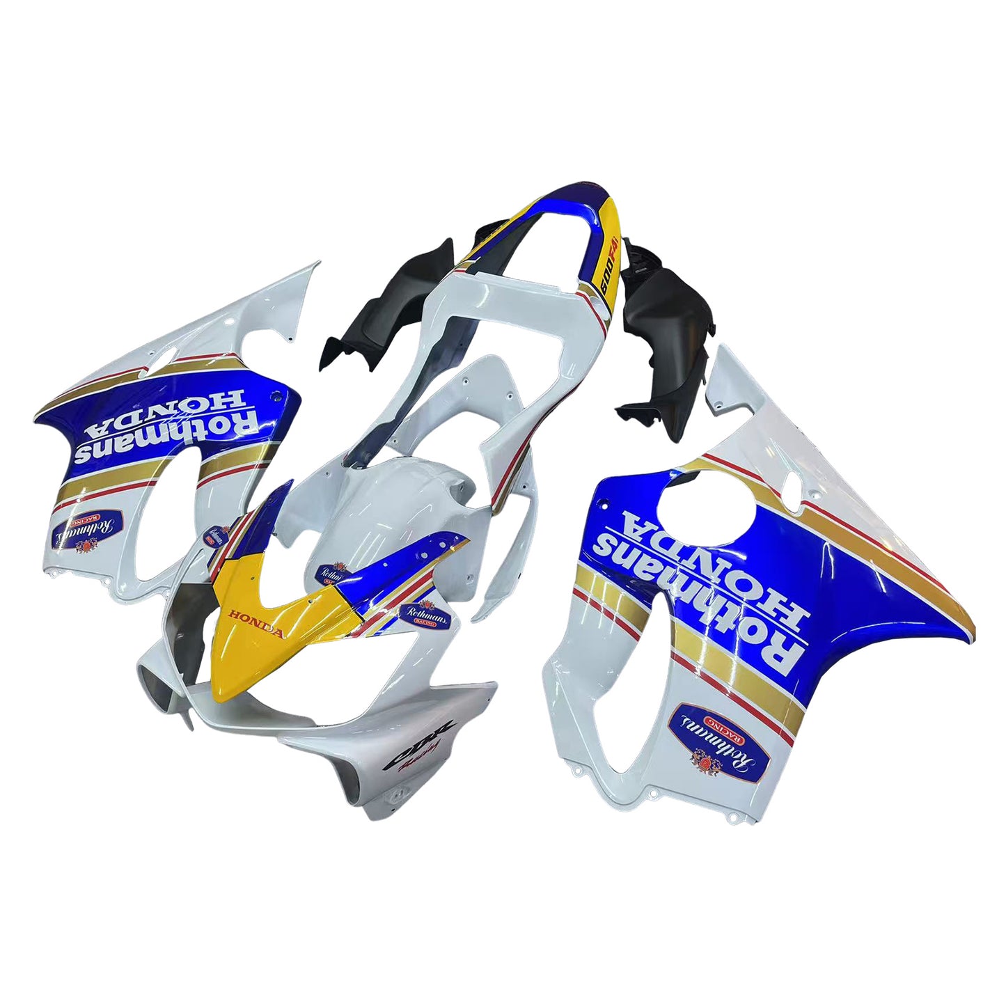 Carene 2001-2003 Honda CBR 600 F4i Bianco Rothmans Honda Racing Generico