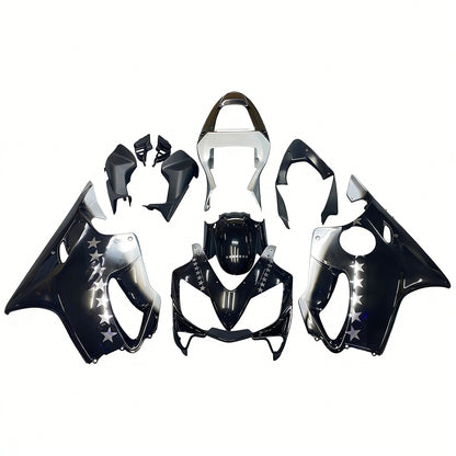 Carene 2001-2003 Honda CBR 600 F4i Nero SevenStars Racing Generico