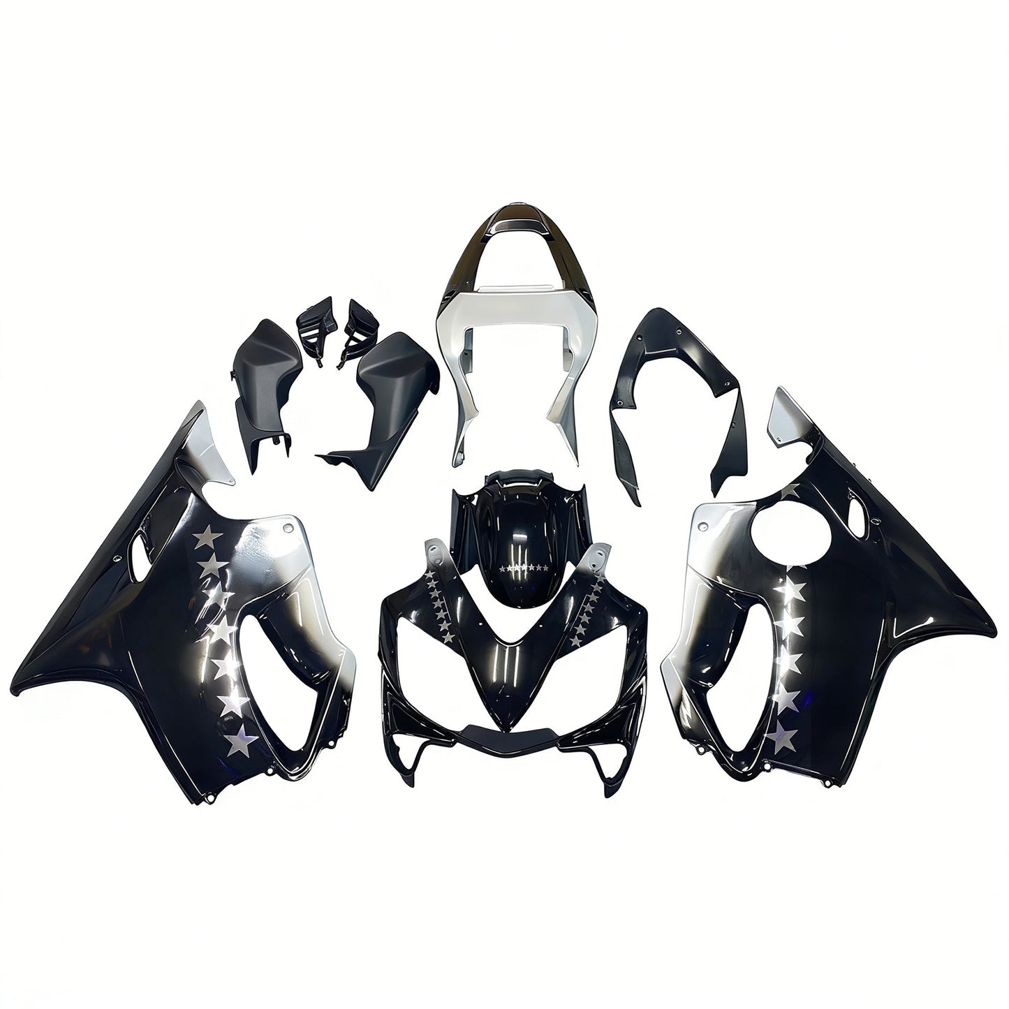 Amotopart rivestimento Honda CBR 600 F4i (2001-2003) Kit desolato