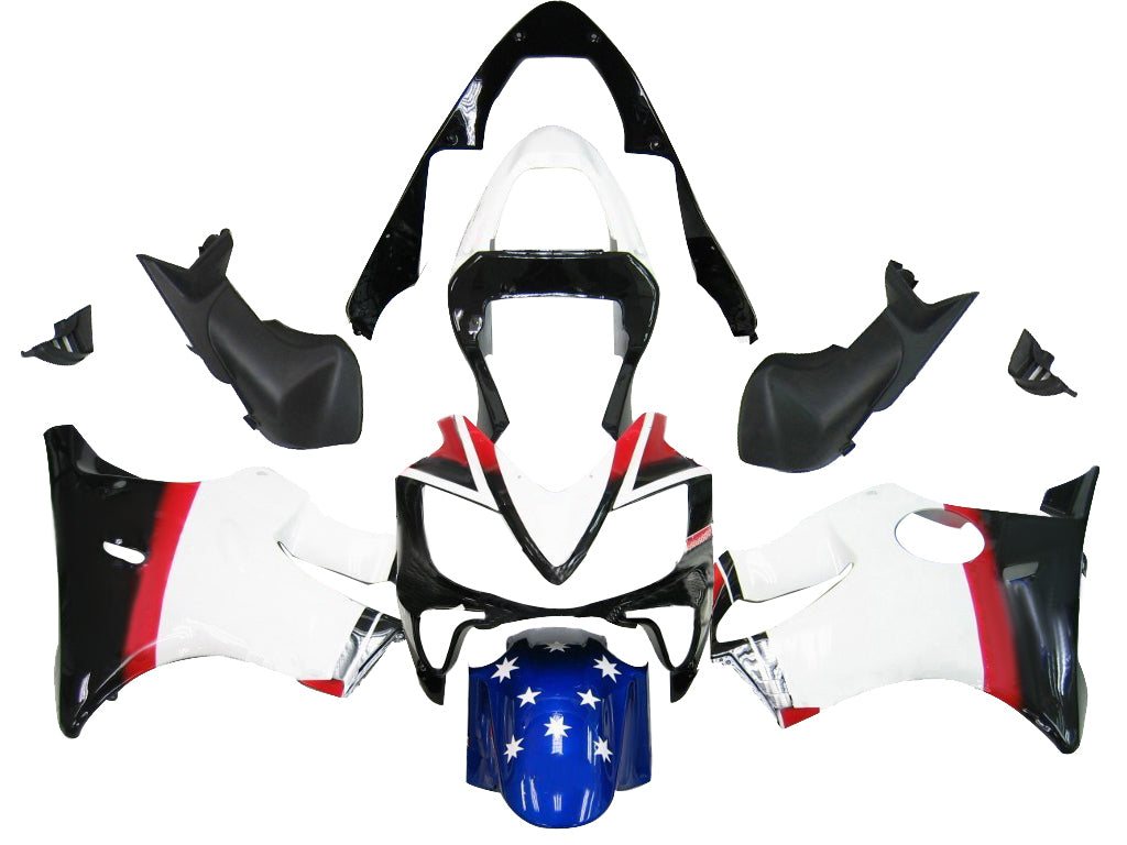 Amotopart rivestimento Honda CBR 600 F4i (2001-2003) Kit desolato
