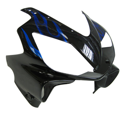 Carene 2001-2003 Honda CBR 600 F4i Black & Blue Flame Racing Generico