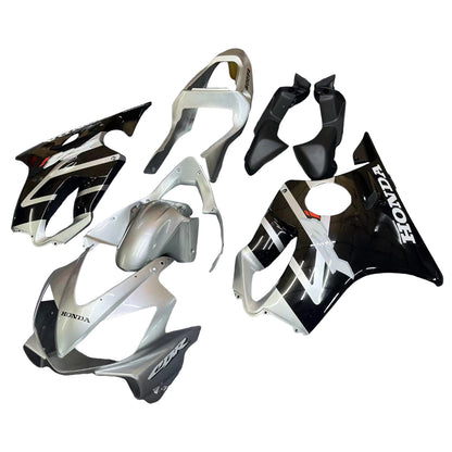 Carene 2001-2003 Honda CBR 600 F4i Silver &amp; Black F4i Racing Generico