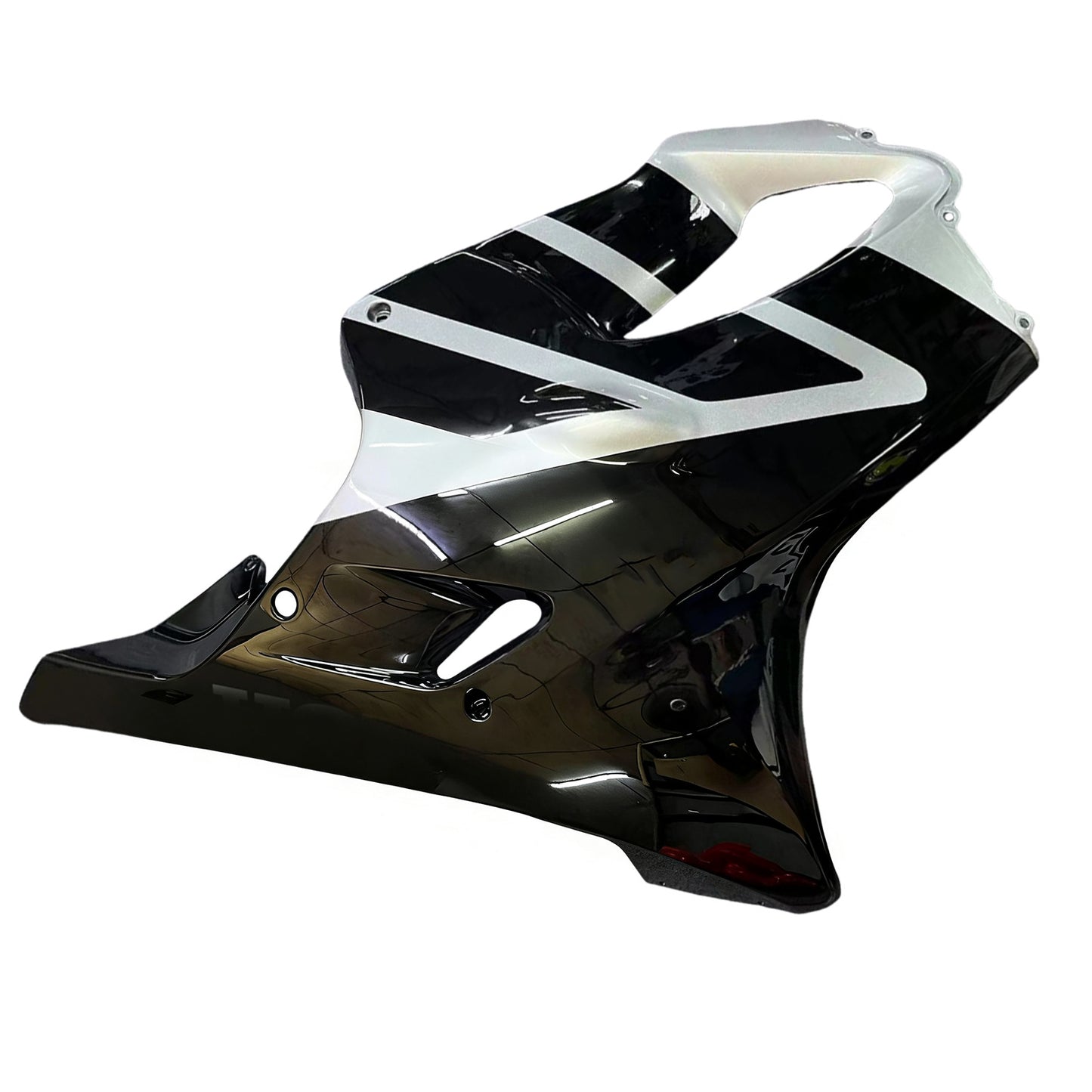 Carene 2001-2003 Honda CBR 600 F4i Silver &amp; Black F4i Racing Generico