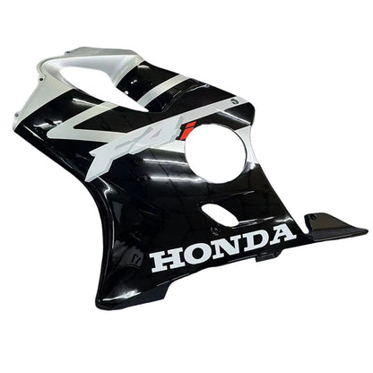 Carene 2001-2003 Honda CBR 600 F4i Silver &amp; Black F4i Racing Generico