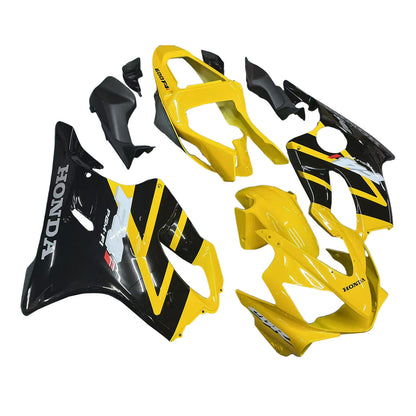 Carene 2001-2003 Honda CBR 600 F4i Giallo &amp; Nero F4i Racing Generico