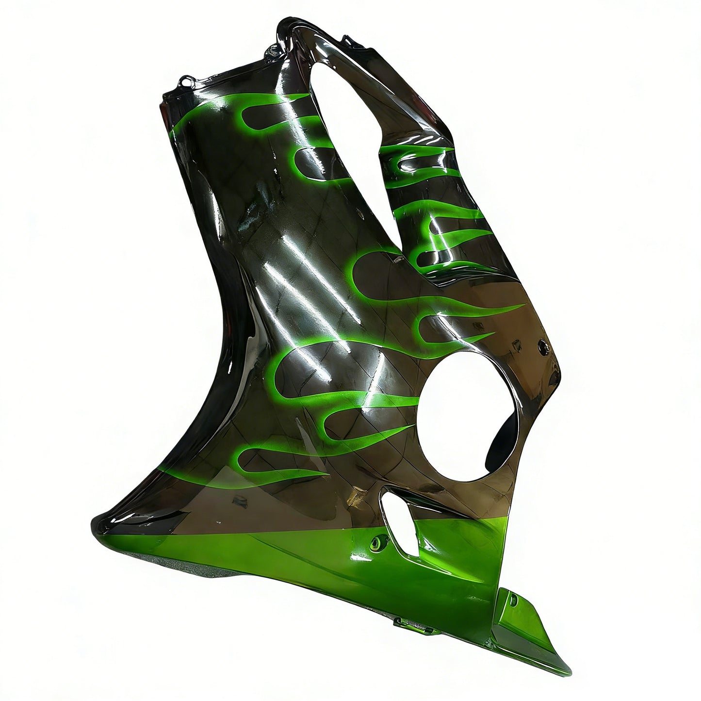 Carene 2001-2003 Honda CBR 600 F4i Nero &amp; Fiamma Verde Generico