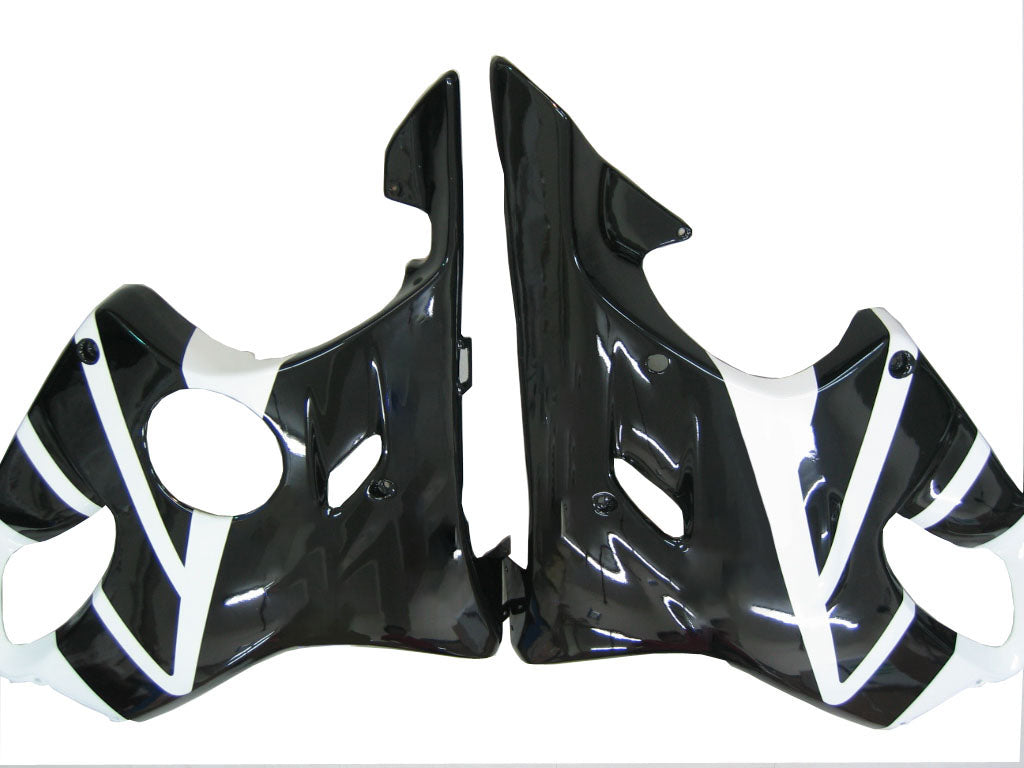 Amotopart 2001-2003 Honda CBR600F4I Cladding White & Black Kit