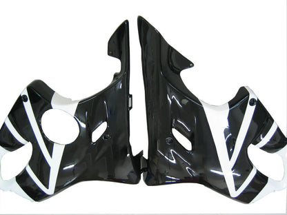 Amotopart 2001-2003 Honda CBR600F4I Cladding White & Black Kit